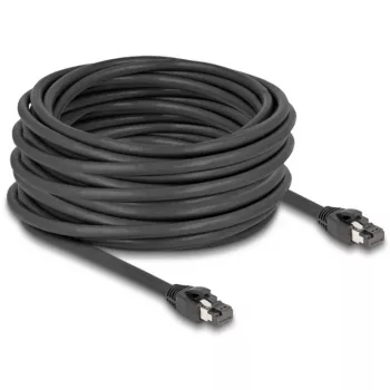 Cavo di rete DeLOCK RJ45 Cat.8.1 15 m nero