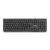 Tastiera NATEC TROUT SLIM USB, layout US, nero
