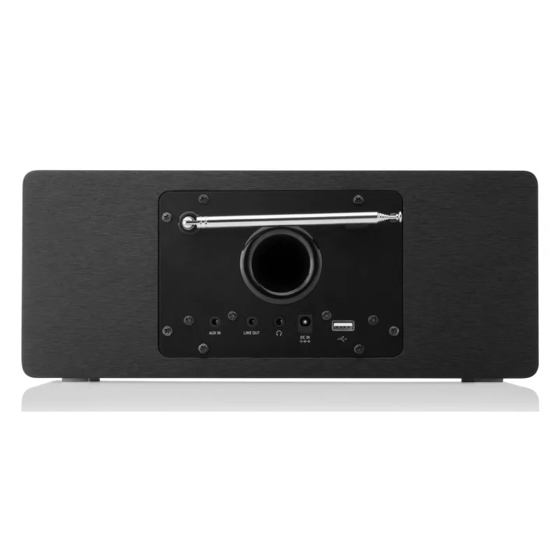 Radio internet JVC RA-E981B — streaming Wi‑Fi e Bluetooth, DAB+, FM, 2x5W, 40 stazioni memorizzabili, USB, AUX, display LCD