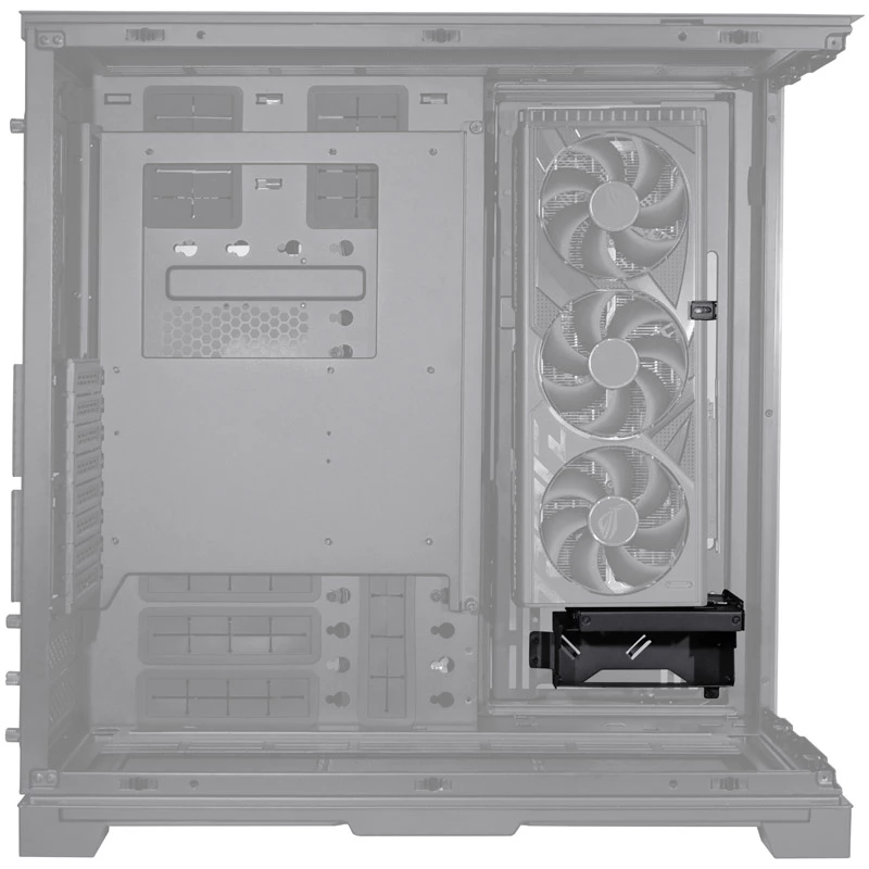 Supporto GPU Lian Li O11D Evo XL metallo universale 93,5x145x80mm