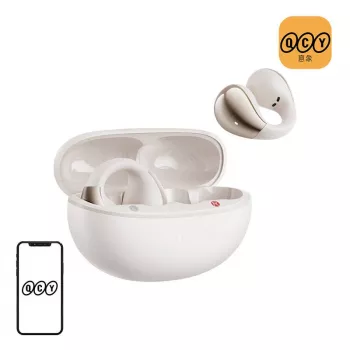 Cuffie QCY Crossky Clip C30 (bianco)