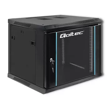 Armadio di rete QOLTEC 9U modello 54466 – armadio aperto per montaggio server/rack 9U