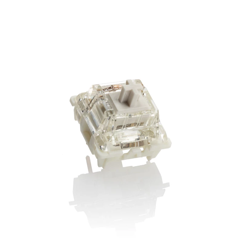 Ducky Gateron G Pro White Switches, meccanici, 3-Pin, lineari, MX-Stem, 38g - 110 pz. (DSK110-WPA3)