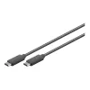 Cavo Goobay USB-C™ 3.1 Generation 1, nero, 3 m - connettore maschio USB-C™ > connettore maschio USB-C™ (66509)