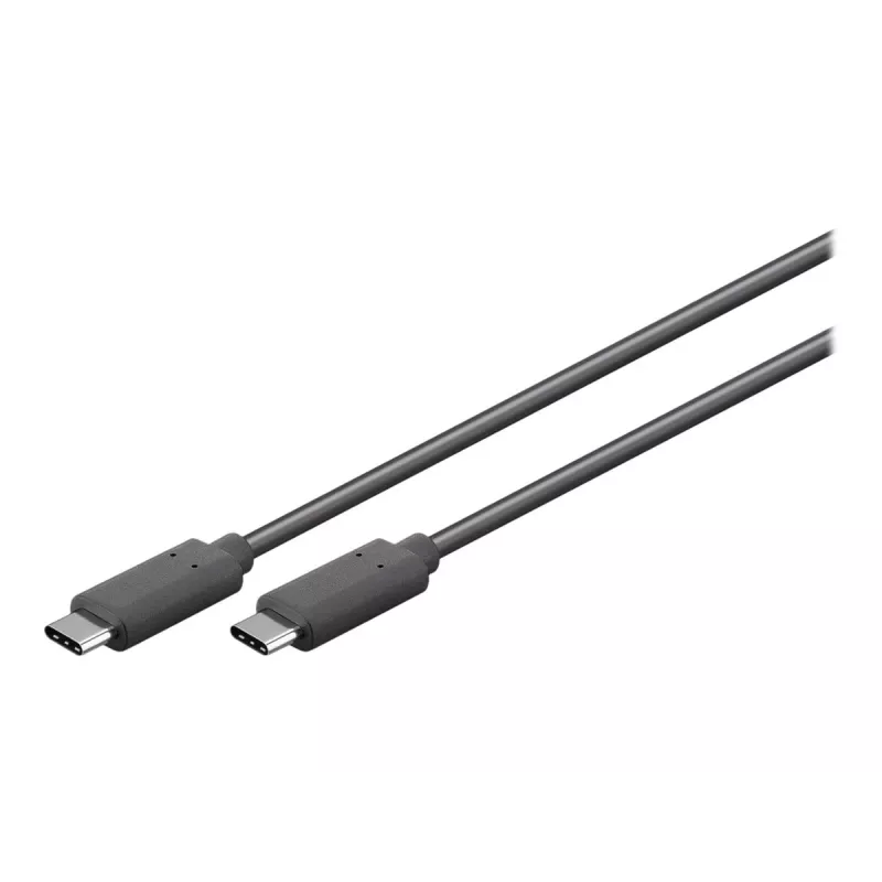 Cavo Goobay USB-C™ 3.1 Generation 1, nero, 3 m - connettore maschio USB-C™ > connettore maschio USB-C™ (66509)