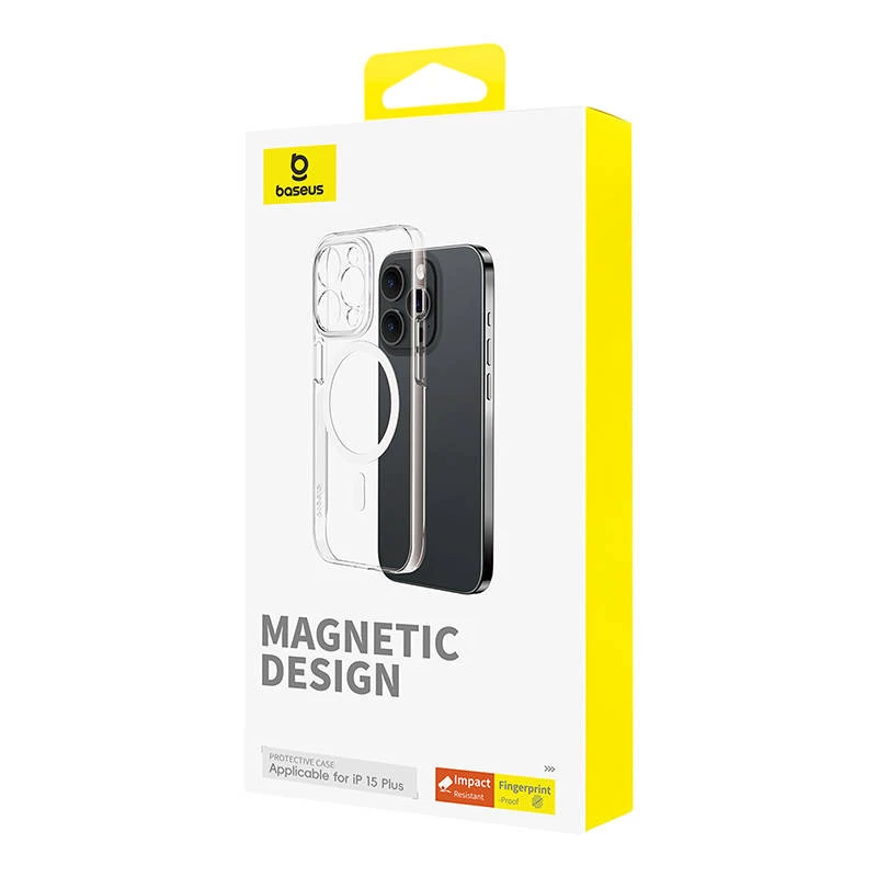 Cover Baseus P60157205203-02 per iPhone 15 Plus 17 cm
