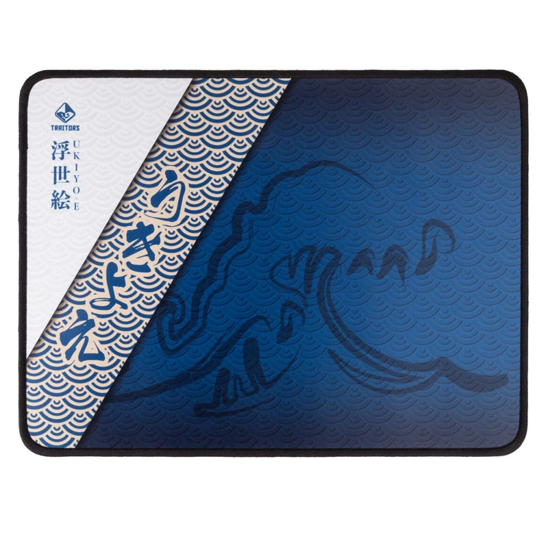 Tappetino per mouse Traitors UKIYO-E Speed (TRDUKI35M) — superficie a basso attrito, tappetino gaming rettangolare