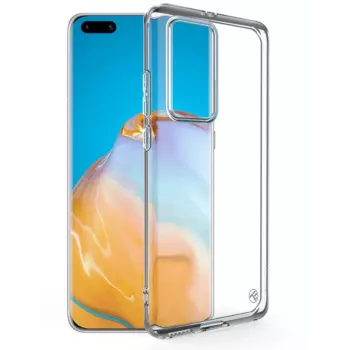 Custodia in silicone Tellur per Huawei P40 Pro, trasparente