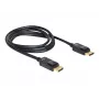Cavo DisplayPort DeLOCK 82585 2 m nero