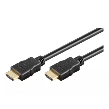 Goobay Cavo HDMI 3m con Ethernet, 4K (2160p), contatti placcati oro