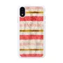 Custodia protettiva iKins per iPhone XR — design Short Cake, bianco