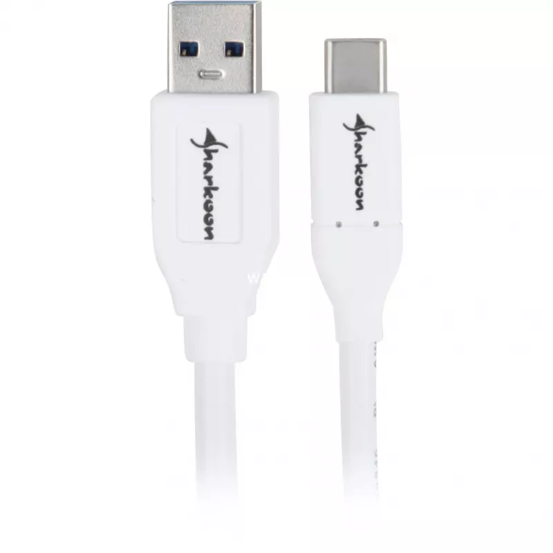 Cavo USB 3.2 Gen 2, USB-A maschio > USB-C maschio (bianco, 0,5 metri)