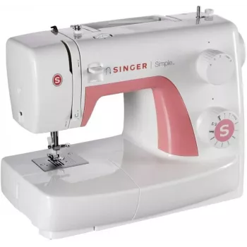 Macchina da cucire automatica SINGER SIMPLE 3210 — elettrica, 68 punti, asola in 4 passaggi, braccio libero, 5,5 kg