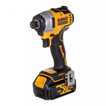 Set combinato a batteria DeWalt DCK2062M2T — 18 V, trapano avvitatore DCD709 + avvitatore a impulsi 1/4