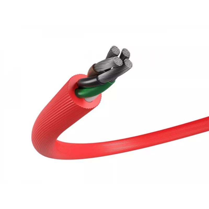 Cavo USB NATEC NKA-1201 USB 2.0 1 m USB A USB C nero rosso