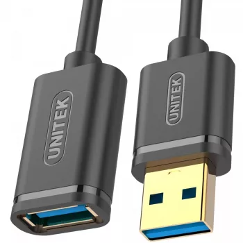 Cavo USB UNITEK Y-C457GBK USB 3.2 Gen 1 (3.1 Gen 1) 1 m USB A nero