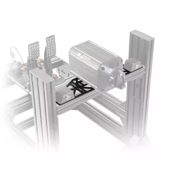 Staffa di montaggio Asetek SimSports 460×120×5 mm, acciaio, nero