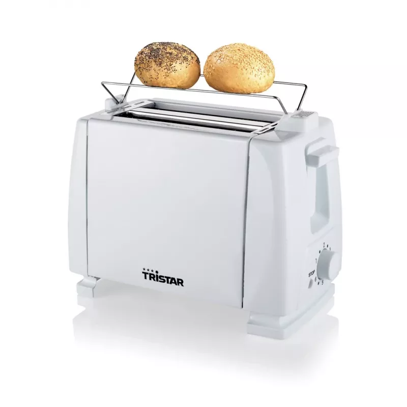 Tristar BR-1009 tostapane bianco 650 Watt 2 fessure