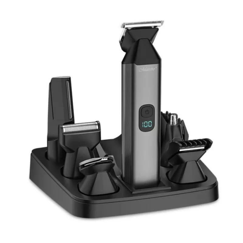 Set tagliacapelli Maestro MR-661 6-in-1 – nero, set multifunzionale per la cura della persona