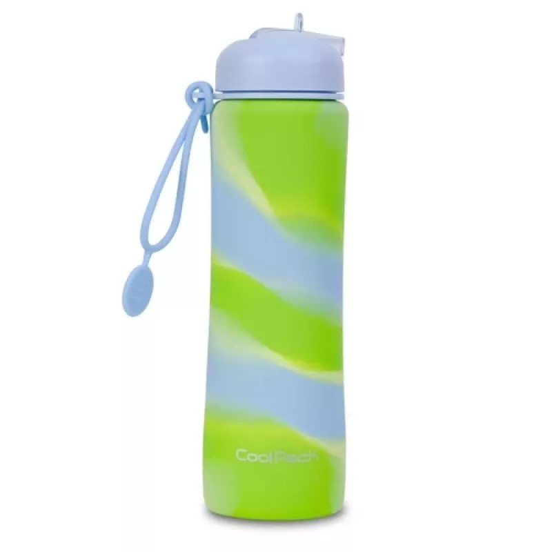 Borraccia cool pack in silicone Z14770 600 ml bambina blu