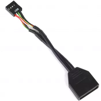 Silverstone G11303050-RT - USB 3.0 - USB 2.0 - Maschio/femmina - nero (G11303050-RT)