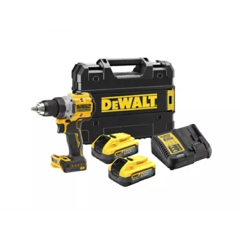Avvitatore trapano brushless 90 Nm, 2x batteria 5,0 Ah, TSTAK, 18 V