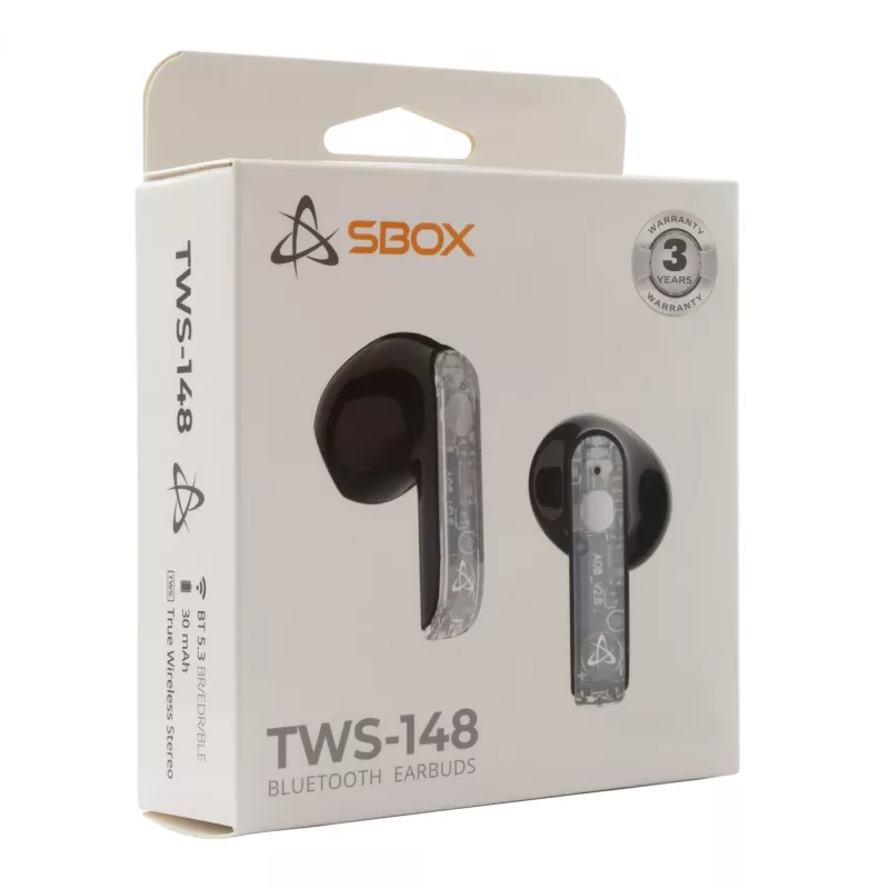 Cuffie SBOX EB-TWS148 nero