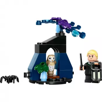 Giocattolo da costruzione LEGO Harry Potter set modello 30677 – Draco nella Foresta Proibita scena con minifigure