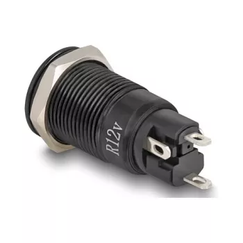 Interruttore a pressione DELOCK 22014, 12 mm, 12 V