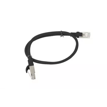 LANBERG PCU6-10CC-0050-BK cavo patch RJ45 Cat. 6 UTP 0,5 m nero