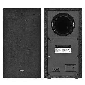 Samsung HW-B650F 3.1ch, 370W, Q-Symphony, soundbar con subwoofer wireless, DTS Virtual:X