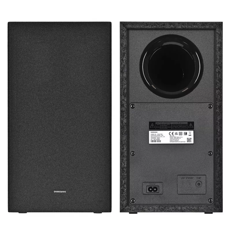 Samsung HW-B650F 3.1ch, 370W, Q-Symphony, soundbar con subwoofer wireless, DTS Virtual:X