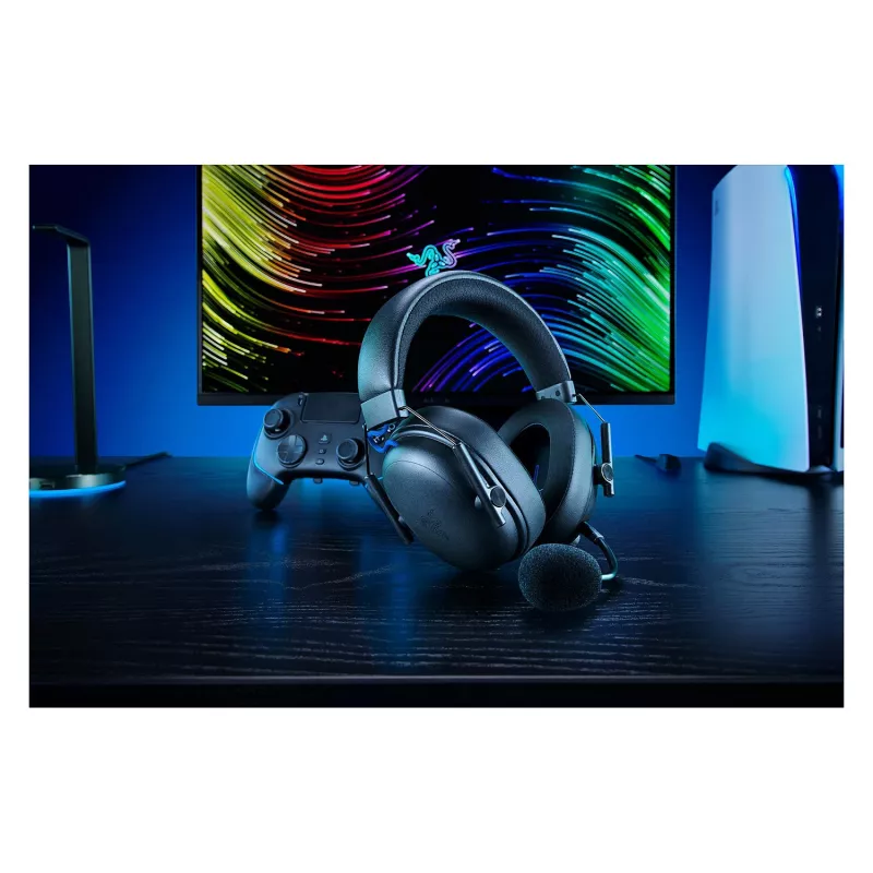 Razer | BlackShark V3 per PlayStation | Bluetooth | Over-Ear | microfono | wireless | nero