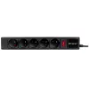 Tracer PowerGear nero 5 prese AC 1,5 m 2300 W