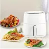 Friggitrice ad aria Elle EKAFP501WHEU 5 L, bianca — compatta da tavolo per frittura senza olio