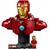 LEGO set di costruzione Marvel Super Heroes Iron Man MK4 modello 3D, 436 pezzi, include 1 minifigure, per 18+