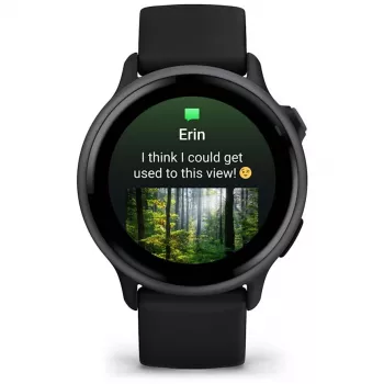 Garmin vívoactive 6 3,05 cm (1,2) AMOLED 42 mm digitale 390 x 390 pixel touchscreen nero Wi-Fi GPS (satellitare)