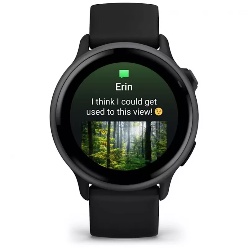 Garmin vívoactive 6 3,05 cm (1,2) AMOLED 42 mm digitale 390 x 390 pixel touchscreen nero Wi-Fi GPS (satellitare)