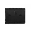 Lanberg WF01-6406-10B armadio rack da parete da 19 pollici, 6U, 600x450x368 mm, porta in vetro, 60 kg, nero