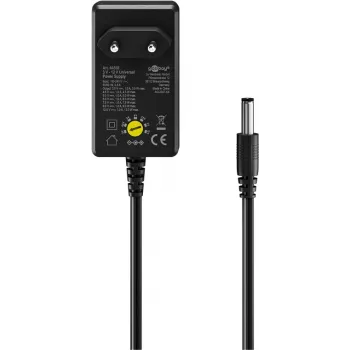 Caricabatterie Goobay 64568 per dispositivi mobili universale nero AC da interno (64568)
