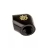 Bitspower adattatore 90 gradi G1/4 femmina - G1/4 femmina, nero opaco