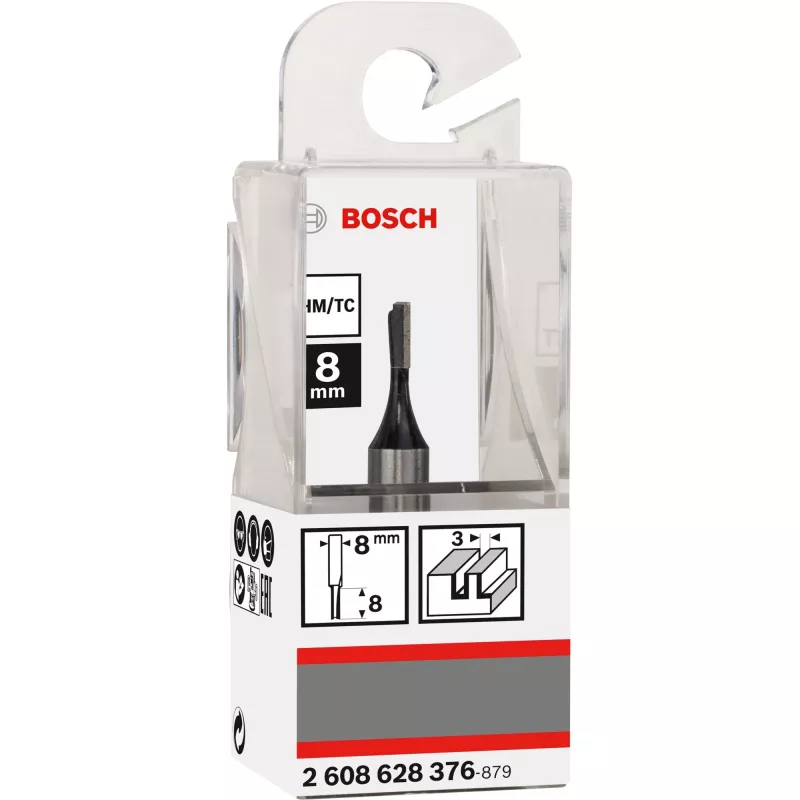 Fresa Bosch 2 608 628 376 fresa per scanalature 1 pz.