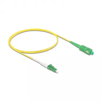 DeLOCK 83235 Cavo in fibra ottica InfiniBand 1m LC SC OS2 giallo
