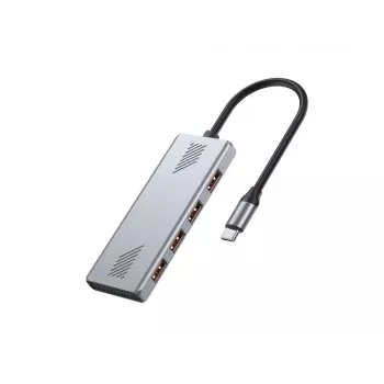 Gembird UHB-CM-U310-A4-01 hub USB-C, 4x USB-A 3.2 Gen 2