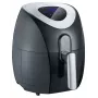 Severin 2430 Single 3,2 l stand-alone 1500 W friggitrice ad aria nero, acciaio inox