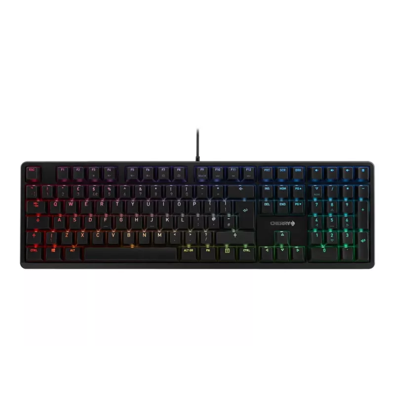 CHERRY G80-3000N RGB Tastiera universale USB QWERTZ tedesco nero