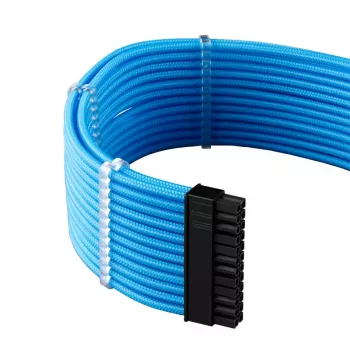 Set di prolunghe CableMod PRO ModMesh 12VHPWR — azzurro chiaro, prolunghe GPU 12+4 pin in 3 pezzi