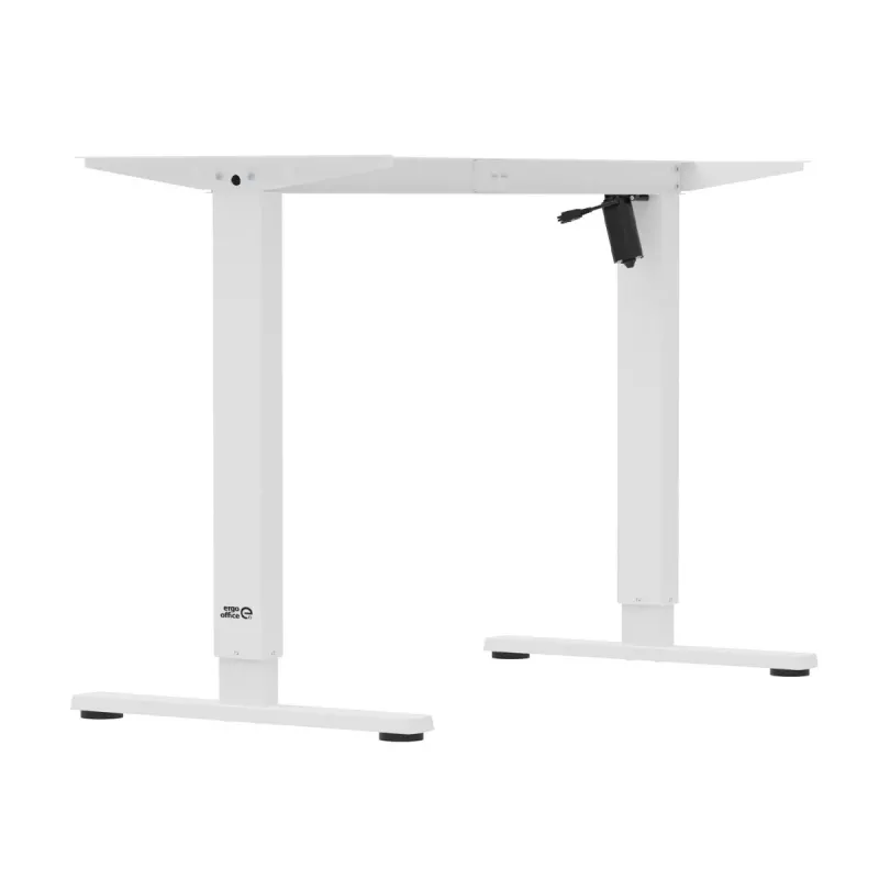 Scrivania regolabile elettricamente in altezza ergo office ER-400 W — altezza max. 1160 mm, carico max. 80 kg