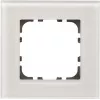 MDT - cornice in vetro 1 modulo *bianco* (BE-GTR1W.01)