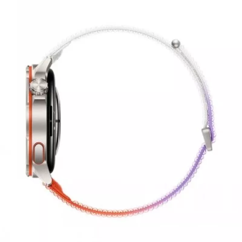 Smartwatch HUAWEI GT Runner 2 — 1,32 inch (3,35 cm) AMOLED, 466×466, titanio, GPS, cinturino in fluoroelastomero